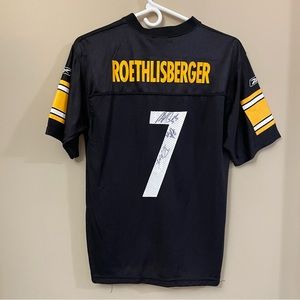 Autographed (x3) Steelers jersey
